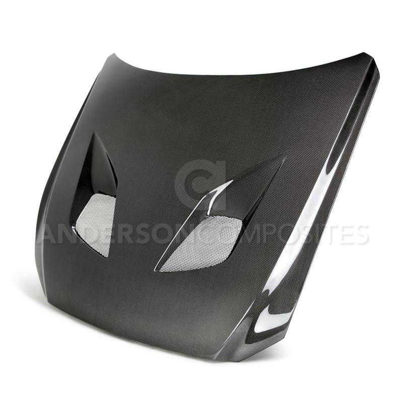 Anderson Composites 15-17 Ford Mustang Type-TT Double Sided Hood AC-HD15FDMU-TT-DS AC-HD15FDMU-TT-DS Photo - Primary