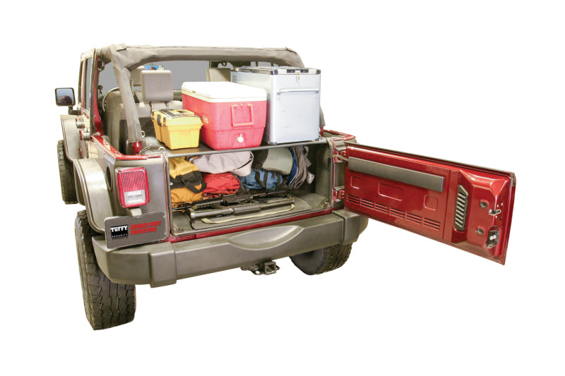 Tuffy Products Tuffy Jk Unlimited Tailgate Enclosure- Blk 0710 Jk 4Dr 310-01 310-01 Photo - Mounted
