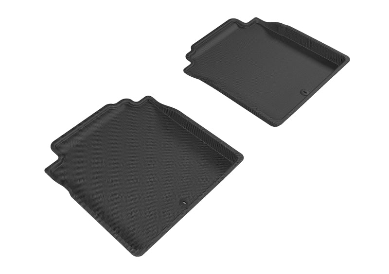 3D MAXpider 2017-2019 Genesis G90 Kagu 2nd Row Floormats - Black L1GS00021509 L1GS00021509 Photo - Primary