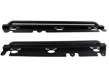 Fishbone Offroad 07-18 Jeep Wrangler JK 4 Door Rubicon Steel Rock Slider - Black Textured Powdercoat FB23011 FB23011 Photo - Primary