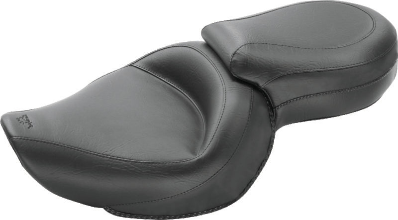 Mustang Motorcycle Mustang 04-21 Harley Sportster Wide Touring 1PC Seat - Black 76141 76141 User 1