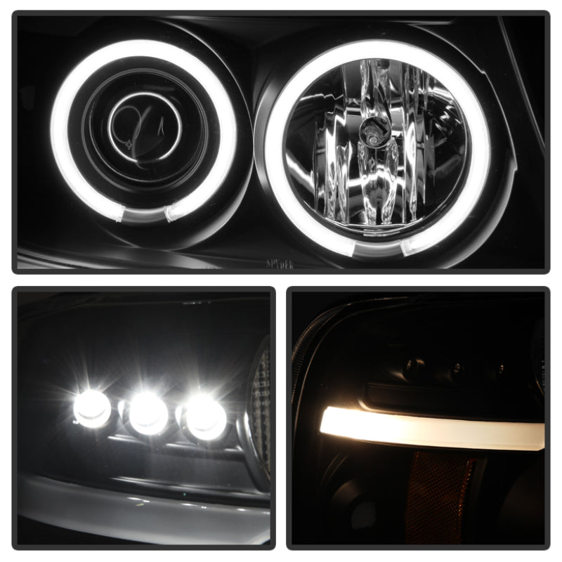 Spyder Ford F150 04-08 Projector Headlights Version 2 CCFL Halo LED Blk PRO-YD-FF15004-CCFL-G2-BK 5030085 5030085 User 1