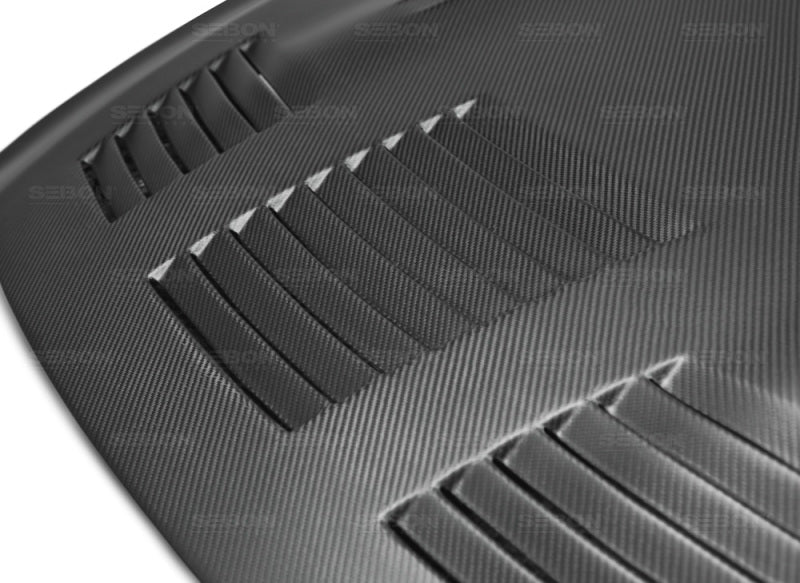 Seibon 09-12 Nissan GTR R35 Carbon Fiber Hood HD0910NSGTR-GTII/HD0910NSGTR-GTII-DRY HD0910NSGTR-GTII-DRY Photo - Primary