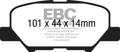 EBC Disc Brake Pad Set DP32171C Photo - Primary