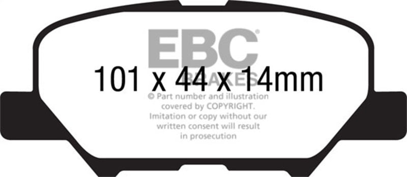 EBC Disc Brake Pad Set ED92171 Photo - Primary