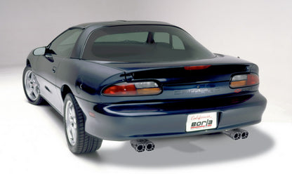 Borla 98-01 CAMARO/TRANS AM 5.7L V8 AT/MT Catback Exhaust Quad Tips 14780 14780 Photo - Close Up