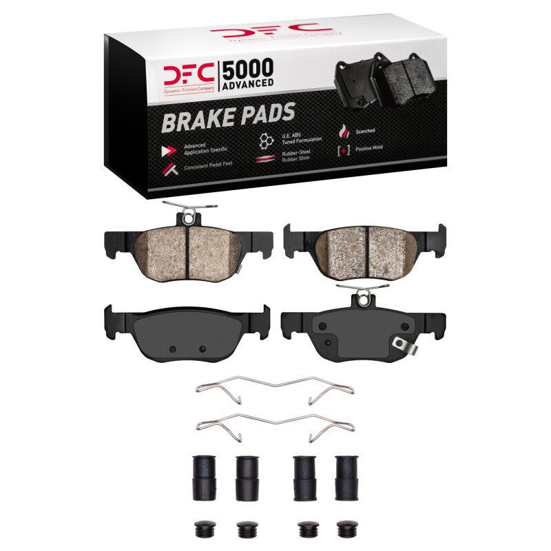 DFC DFC 5000 Advanced Ceramic Brake Pads Brakes, Rotors & Pads Brake Pads - OE main image