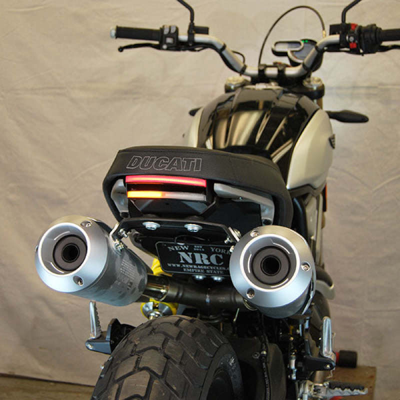 New Rage Cycles 18-24 Ducati Scrambler 1100 Fender Eliminator Kit-Tucked S1100-FE-T