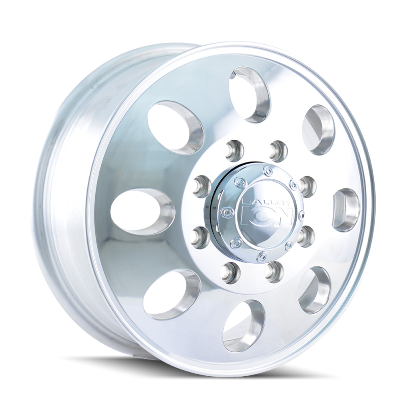ION Wheels ION Type 167 17x6.5 / 8x200 BP / 125.3mm Offset / 142.2mm Hub Polished Wheel 167-7677FP 167-7677FP Photo - Primary