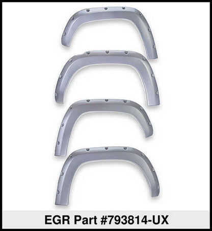 EGR 11-15 Ford Super Duty Bolt-On Look Color Match Fender Flares - Set - Ingot Silver 793814-UX 793814-UX Thumbnail