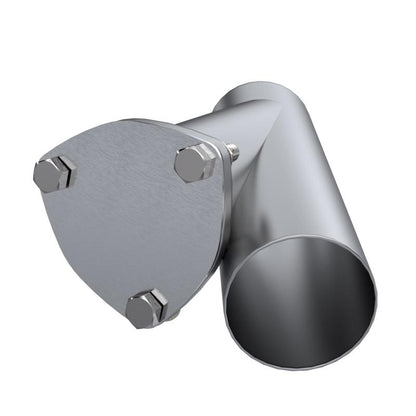 QTP 3in Weld-On QTEC Exhaust Cutout Y-Pipe 10300 10300 Photo - Primary