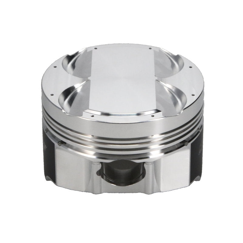 Manley Mitsubishi 4B11 86.5mm Bore 9.0:1 CR -5cc Dish Turbo Tuff Piston Set w/ Rings 614205CE-4 614205CE-4 Photo - out of package