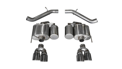 Corsa Performance 16-18 Cadillac ATS-V 3.6T 4in Polished Sport Axle-Back Exhaust 14478 Photo - Primary