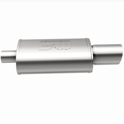 MagnaFlow 5" X 8" Oval Center/Center Performance Muffler With Tip 14827 360 Degree Image Set
