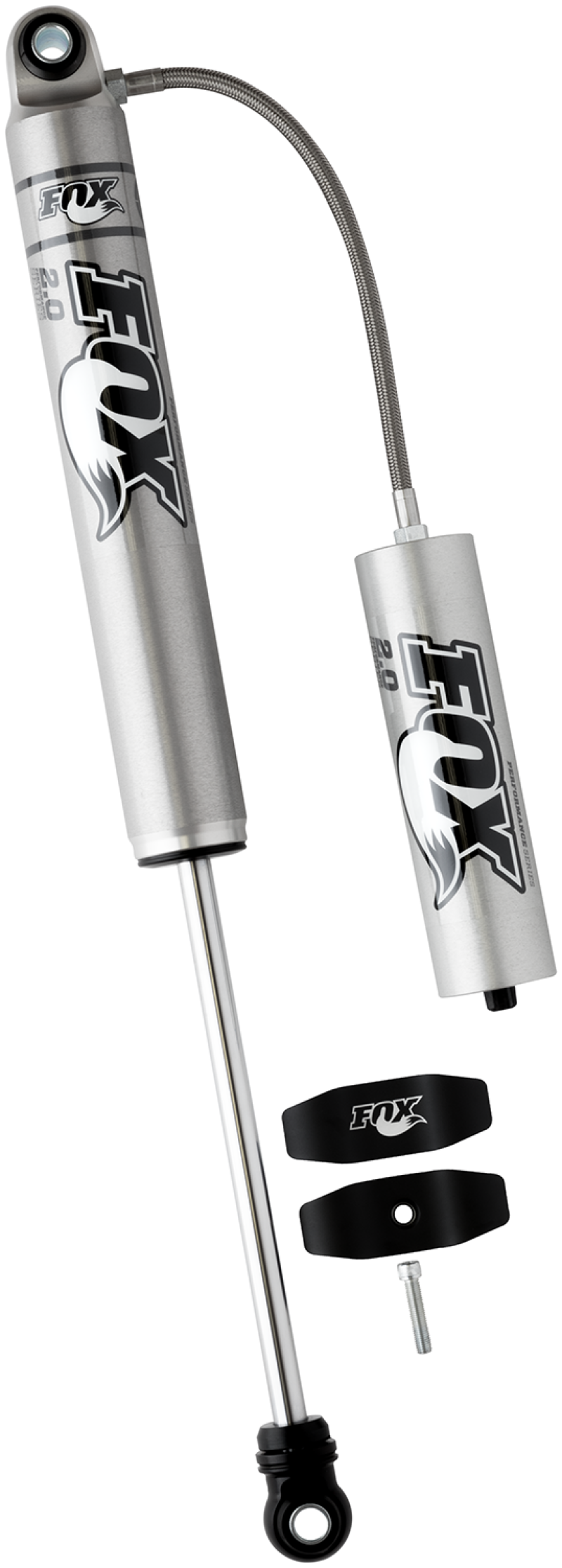 FOX 99+ Chevy HD 2.0 Performance Series 10.6in. Smooth Body Remote Res. Rear Shock / 0-1in. Lift 980-24-955 980-24-955 Photo - out of package