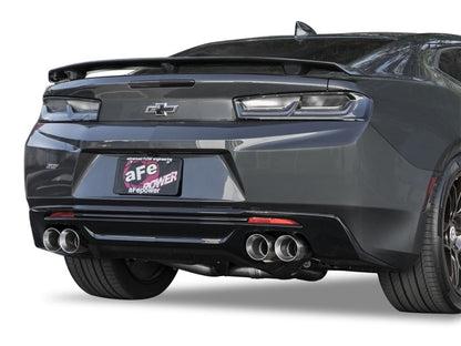 aFe Mach Force-Xp 3in 304 Stainless Steel Cat-Back Exhaust System w/Polish 49-34069-P Photo - Mounted