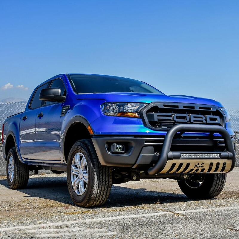 Westin 19-22 Ford Ranger Ultimate LED Bull Bar - Tex. Blk 32-3985L 32-3985L Photo - Mounted