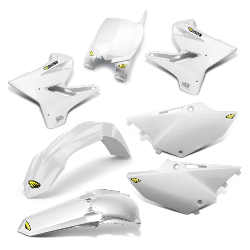 Cycra 15-21 Yamaha YZ125 Powerflow Body Kit White 1CYC-9316-42