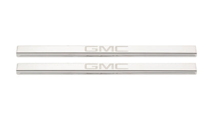 Putco 2020 GMC Sierra LD/HD Fits Double Cab and Regular Cab (2pc) w/ GMC Etching SS Door Sills 95181GM-2 95181GM-2 Photo - Primary