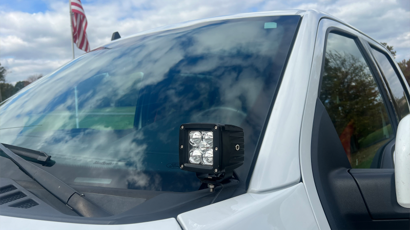 Fishbone Offroad 2015+ Ford F150 / 2017+ Raptor Pod Light Bracket - Black FB21353 FB21353 Photo - lifestyle view