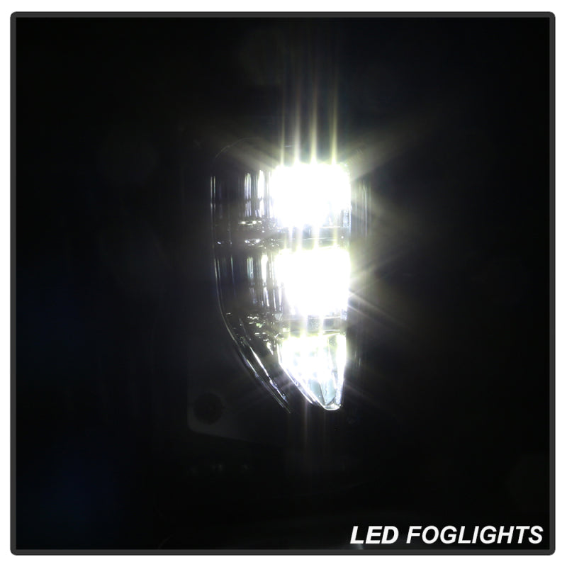 Spyder 16-18 Chevy Silverado 1500 OEM Style Full LED Fog Light w/Switch - Clear (FL-CSIL16-LED-C) 9043215 9043215 User 6