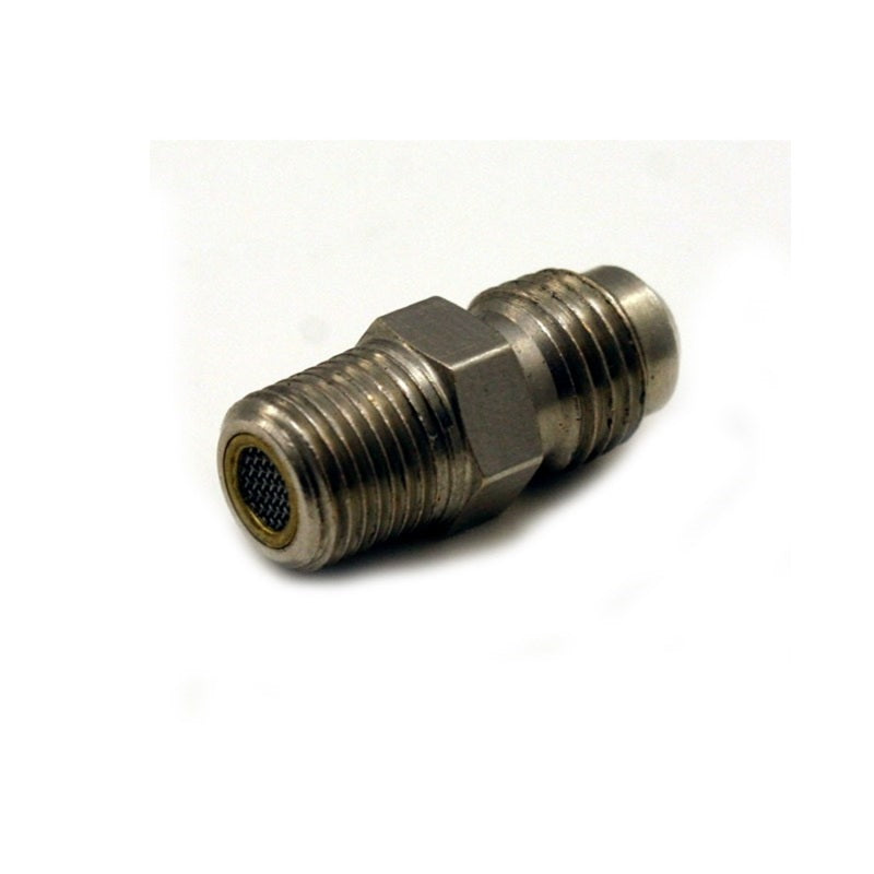 Nitrous Express Filter Fitting 6AN x 1/8 NPT Straight 16112MC 16112MC Photo - Primary