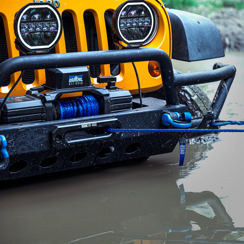 Borne Off-Road 10K Winch - Blue Synthetic Rope BNWN-10-SBL BNWN-10-SBL Photo - Primary