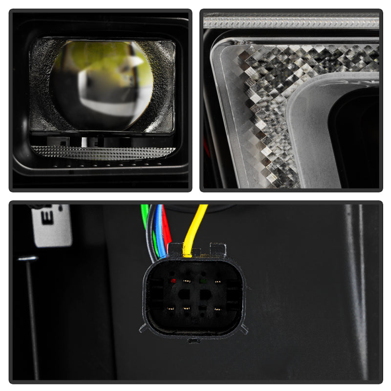 SPYDER Chevy Silverado 20-23 HD 2500/3500 High-Power LED Module - Black (PRO-YD-CSHD20AP-SEQ-BK) 5088840 5088840 User 3
