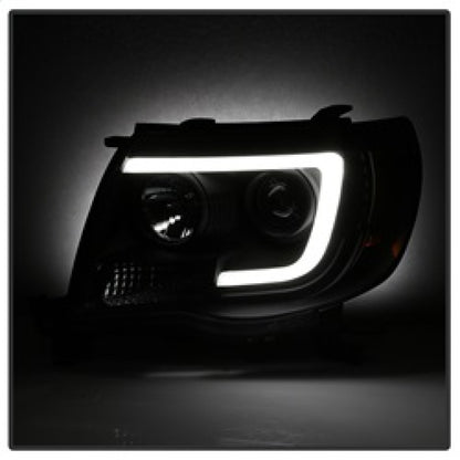 Spyder Toyota Tacoma 05-11 Projector Headlights - Light Bar DRL - Black PRO-YD-TT05V2-LB-BK 5084514 5084514 Photo - Unmounted