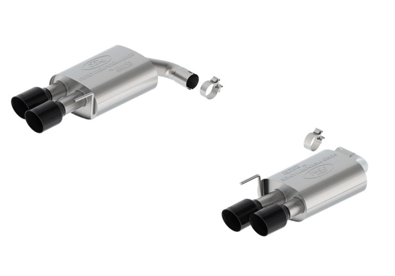 Ford Racing 2024 Mustang 2.3L Touring Non-Active Axle-Back w/GT Valance - Black Tip M-5230-M2TBV M-5230-M2TBV Photo - Primary