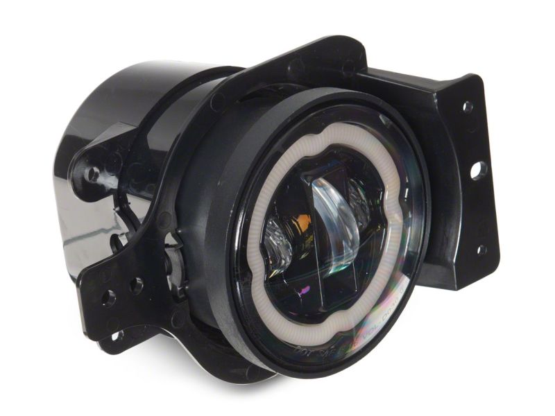 Raxiom 18-23 Jeep Wrangler JL Axial Series Angel Eye LED Fog Lights J177415 J177415 Photo - Close Up