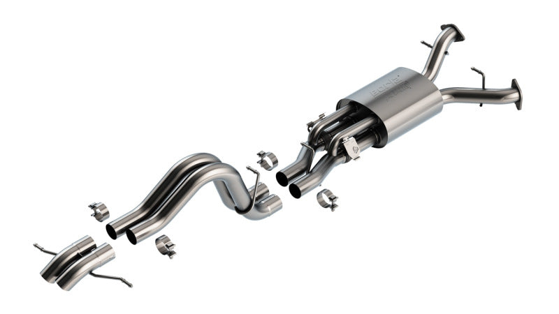 Borla 22-24 Ford Bronco Raptor V6 Turbo AT 2WD / 4WD ATAK Catback Exhaust w/ Turndown Tips 140935 140935 Photo - Primary