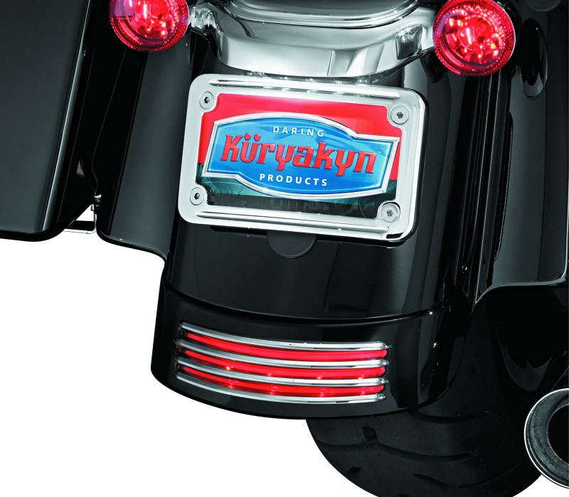 Kuryakyn Rear Fender Accents FLHX & FLTR Models Chrome 7797 7797 User 1