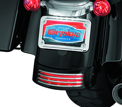Kuryakyn Rear Fender Accents FLHX & FLTR Models Chrome 7797 7797 User 1