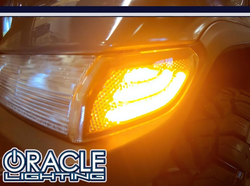 ORACLE Lighting Oracle Jeep Wrangler JL Smoked Lens LED Front Sidemarkers 5853-504 5853-504 Photo - lifestyle view