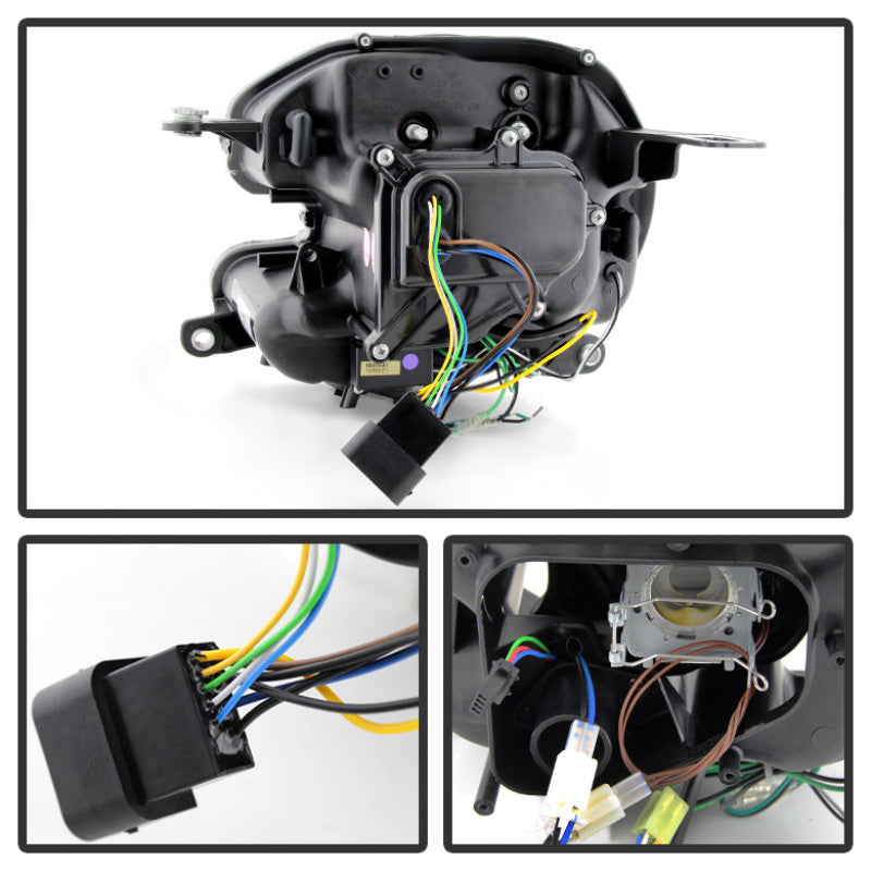 Spyder Mini Cooper 2010-2012 Projector Headlights Xenon/HID Model- DRL Blk PRO-YD-MC07-HID-DRL-BK 5080615 5080615 User 1