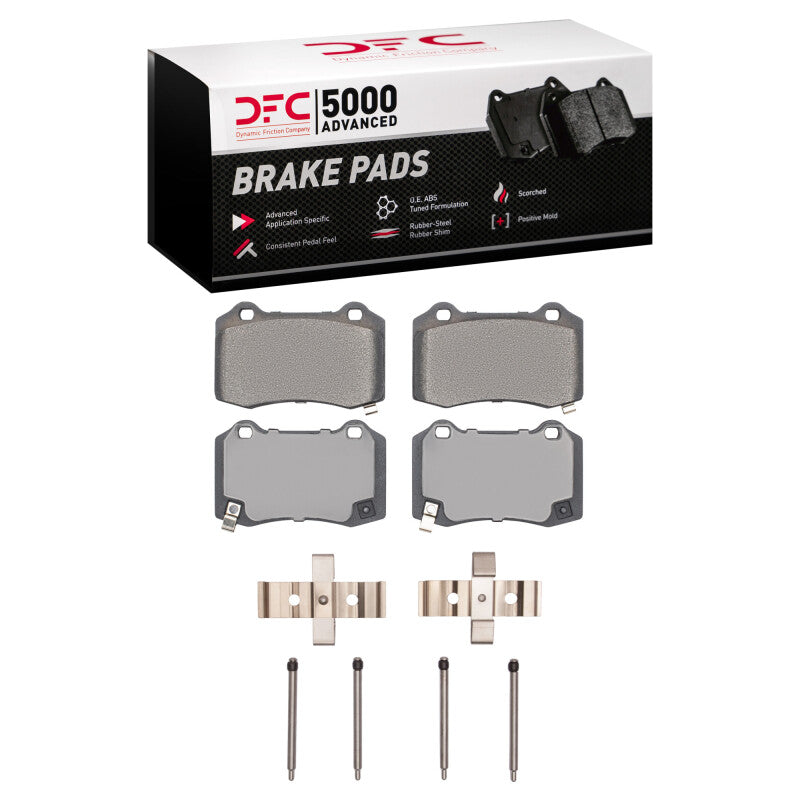 DFC DFC 5000 Advanced Low Met Brake Pads Brakes, Rotors & Pads Brake Pads - OE main image