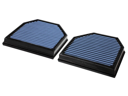 aFe OE High Performance Replacement Air Filter BMW M3/M4 F80/F82 2015 30-10238 Photo - Unmounted