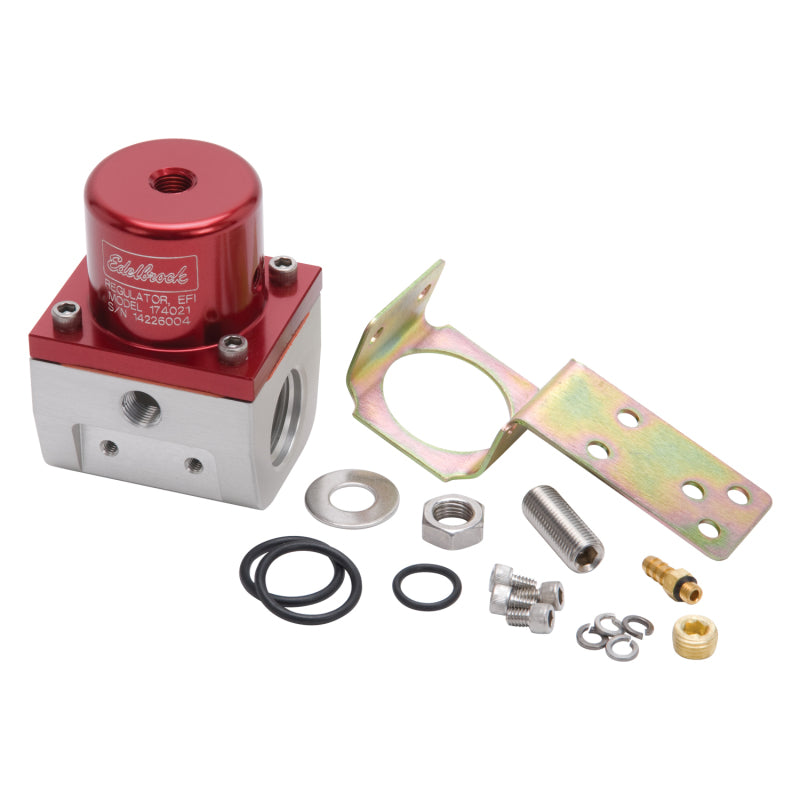 Edelbrock Fuel Pressure Regulator, Efi, 180 Gph, 35-90 Psi, -10in/out, -6 Return 174021 Photo - Primary