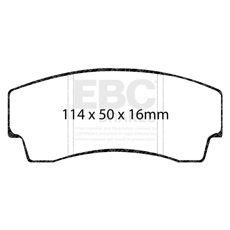 EBC Disc Brake Pad Set DP4008R Photo - Primary