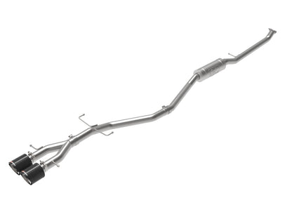 aFe Takeda 2.5in 304SS Cat-Back Exhaust System 17-20 Honda Civic SI Coupe L4-1.5L (t) 49-36620-C 49-36620-C Photo - Primary
