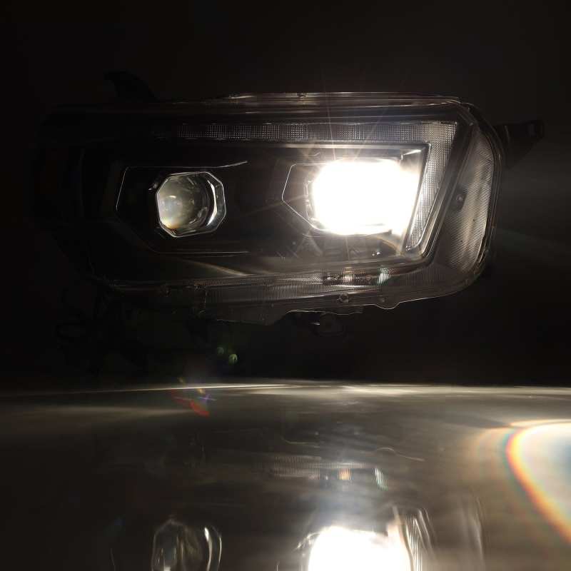 AlphaRex 10-13 Toyota 4Runner PRO-Series Projector Headlights Plank Style Black w/Seq Signal/DRL 880755 880755 User 4