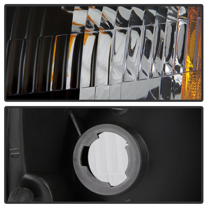 SPYDER xTune 01-04 Ford Escape OEM Style Headlights - Black (HD-JH-FESCA01-AM-BK) 9042591 9042591 Photo - Unmounted