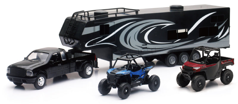 New Ray Toys Dually W Toy Hauler/2 Mini 37046