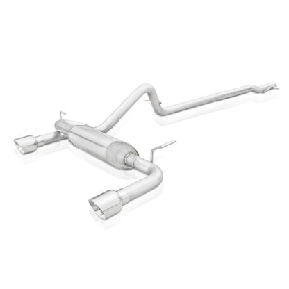 Stainless Works 2012-17 Jeep Wrangler Catback Exhaust JPJKUCB JPJKUCB Photo - Unmounted