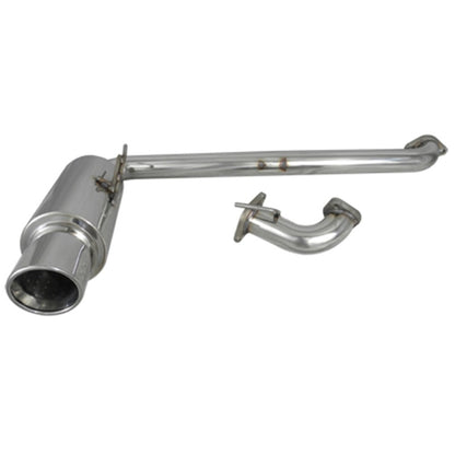 Injen Polished Axle-Back Exhaust - SS Resonated Tip 11-14 Scion tC 2.4L SES2117 Photo - Primary