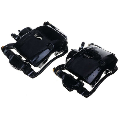 PowerStop Power Stop 13-15 Acura ILX Front Black Caliper - Pair w/Bracket S2660BLK S2660BLK Photo - out of package