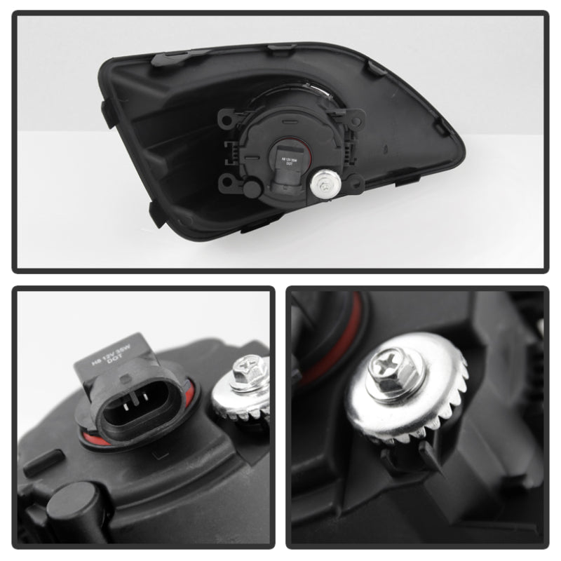 Spyder Ford C-Max 2013-2015 OEM Fog Light W/Universal Switch- Clear FL-FCMAX2013-C 5080332 5080332 User 1