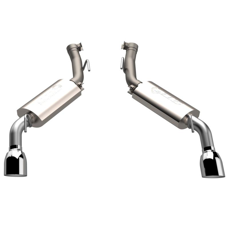 QTP 14-15 Chevrolet Camaro SS 6.2L 304SS AR3 Axle Back Exhaust w/4.5in Tips 600114 600114 Photo - Primary