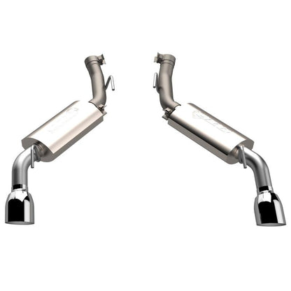 QTP 14-15 Chevrolet Camaro SS 6.2L 304SS AR3 Axle Back Exhaust w/4.5in Tips 600114 600114 Photo - Primary